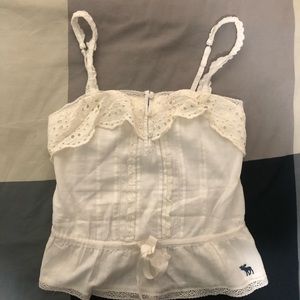 Abercrombie Lace Detail Top